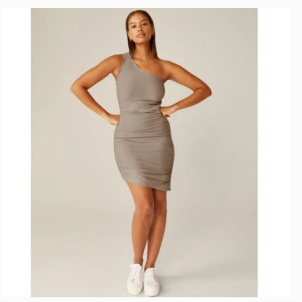 NEW Beyond Yoga Featherweight Carried Away One Shoulder Dress Size Large
